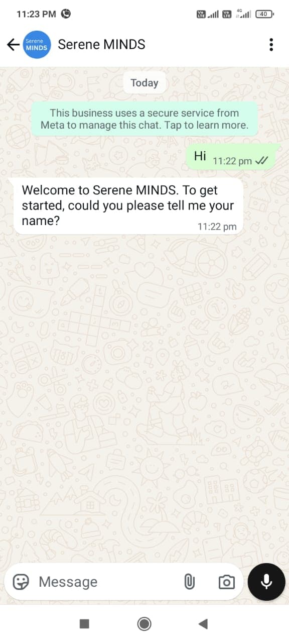 Step 1: Initiate Chat